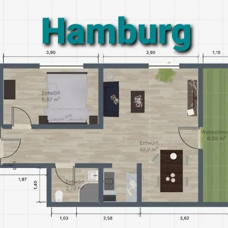 Waldblick Апартаменты *