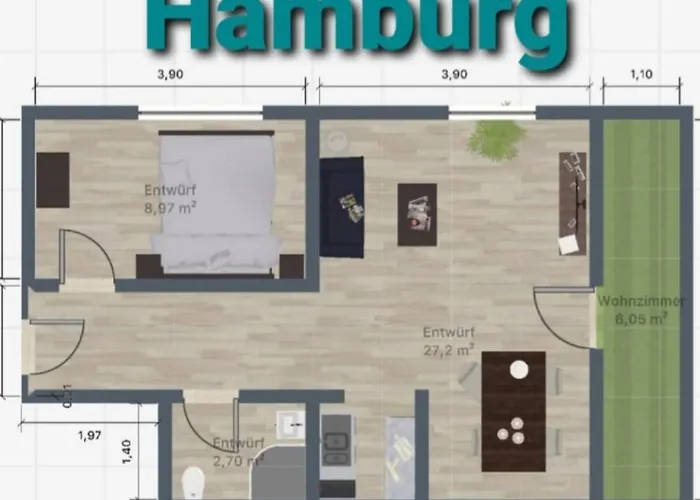 Waldblick Apartament *